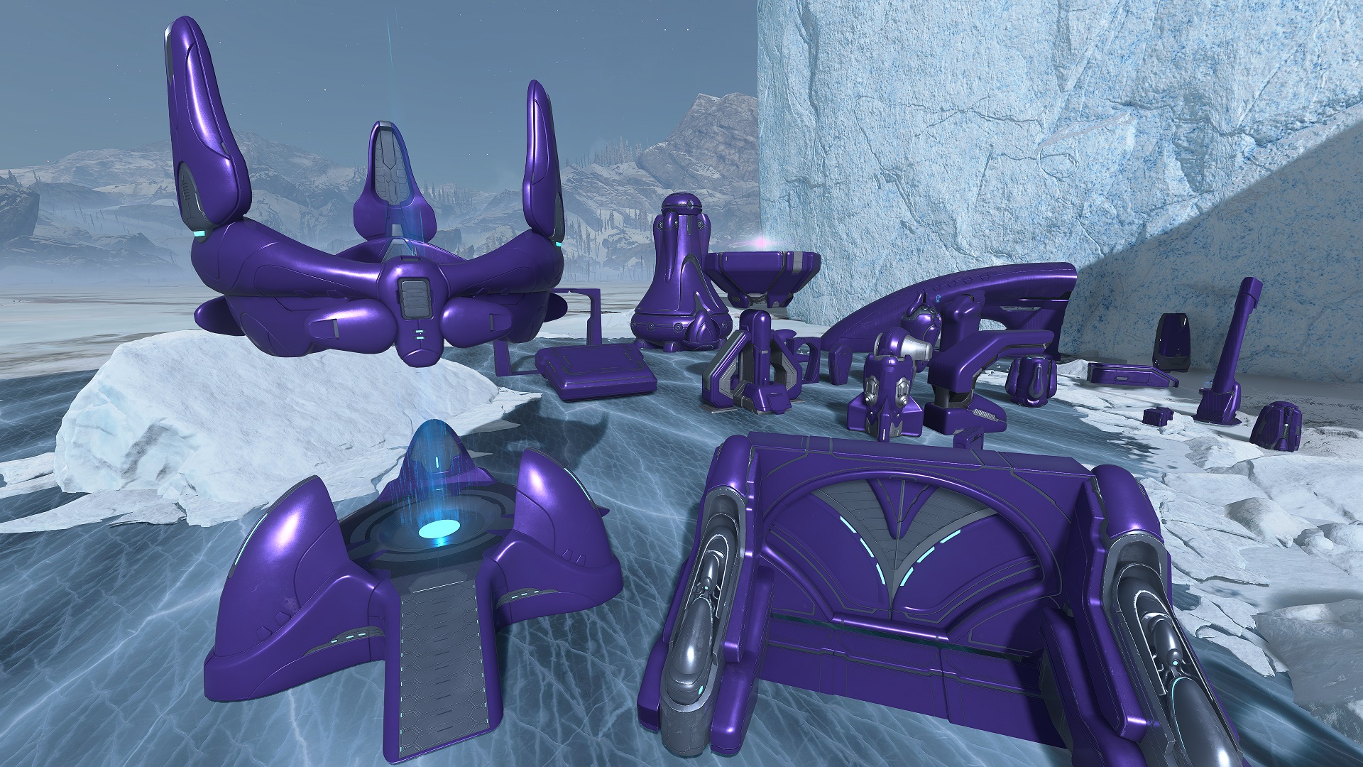 Screenshot of several new Covenant objects.