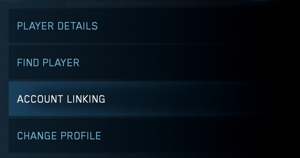 Closeup of Player Profile settings on Steam version of Halo: MCC.